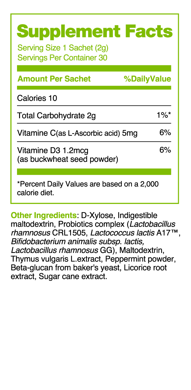 Lung Thyme Probiotic - 享食尚 Trendyfood Global Official